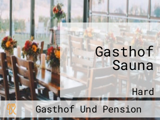 Gasthof Sauna