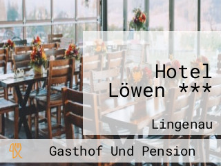 Hotel Löwen ***