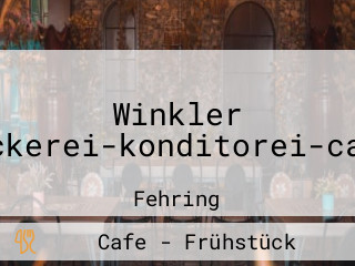 Winkler Bäckerei-konditorei-café