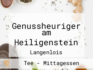 Genussheuriger am Heiligenstein
