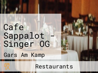 Cafe Sappalot - Singer OG