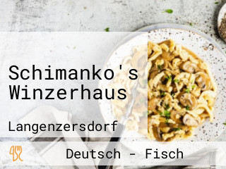 Schimanko's Winzerhaus