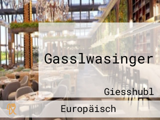 Gasslwasinger