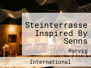 Steinterrasse Inspired By Senns