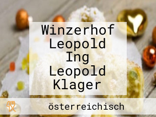 Winzerhof Leopold Ing Leopold Klager