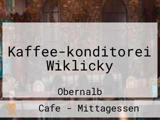 Kaffee-konditorei Wiklicky