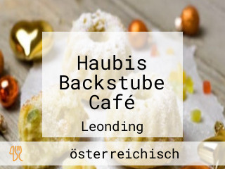 Haubis Backstube Café