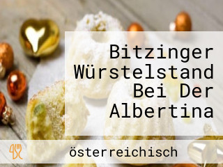 Bitzinger Würstelstand Bei Der Albertina