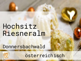 Hochsitz Riesneralm