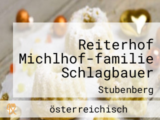 Reiterhof Michlhof-familie Schlagbauer