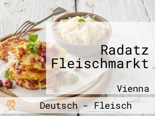 Radatz Fleischmarkt