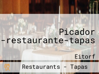 Picador Bar-restaurante-tapas