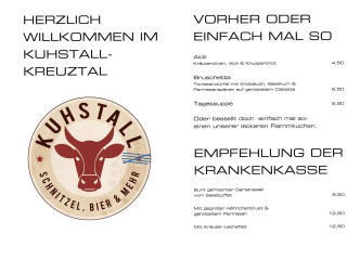Kuhstall Kreuztal Schnitzel, Bier Mehr