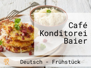 Café Konditorei Baier