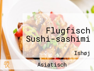 Flugfisch Sushi-sashimi