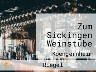 Zum Sickingen Weinstube