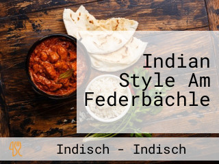 Indian Style Am Federbächle