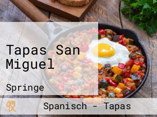 Tapas San Miguel