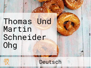 Thomas Und Martin Schneider Ohg