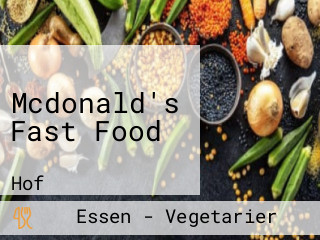 Mcdonald's Fast Food