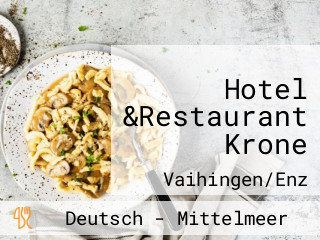 Hotel &Restaurant Krone