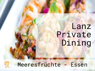 Lanz Private Dining