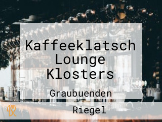 Kaffeeklatsch Lounge Klosters
