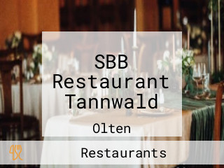 SBB Restaurant Tannwald