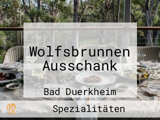 Wolfsbrunnen Ausschank