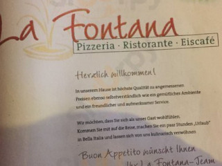 Pizzeria La Fontana