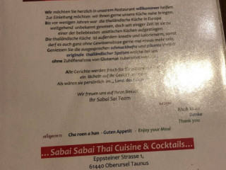 Sabai Sabai Thai Cuisine