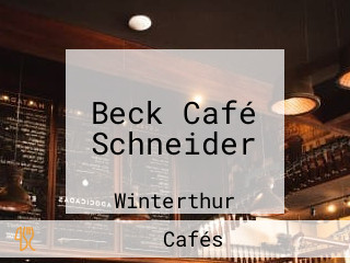 Beck Café Schneider