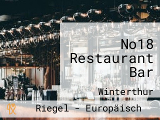No18 Restaurant Bar