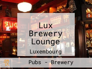 Lux Brewery Lounge