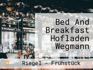 Bed And Breakfast Hofladen Wegmann