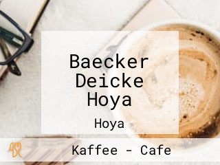 Baecker Deicke Hoya