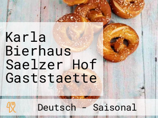 Karla Bierhaus Saelzer Hof Gaststaette