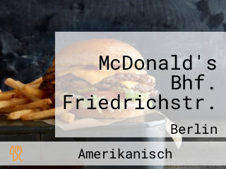 McDonald's Bhf. Friedrichstr.