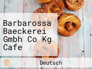 Barbarossa Baeckerei Gmbh Co Kg Cafe Landstuhl Baeckerei