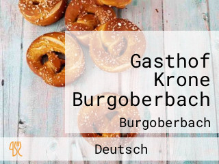 Gasthof Krone Burgoberbach