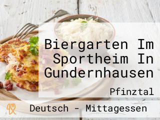 Biergarten Im Sportheim In Gundernhausen