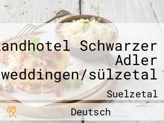 Landhotel Schwarzer Adler Osterweddingen/sülzetal
