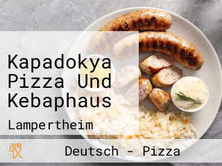 Kapadokya Pizza Und Kebaphaus
