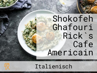 Shokofeh Ghafouri Rick`s Cafe Americain