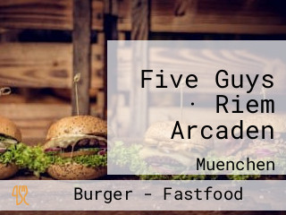Five Guys · Riem Arcaden