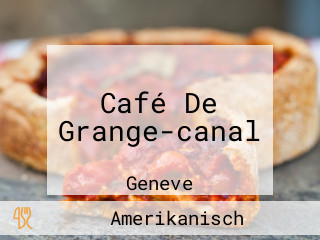 Café De Grange-canal