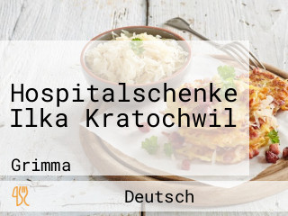 Hospitalschenke Ilka Kratochwil