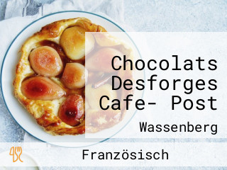 Chocolats Desforges Cafe- Post