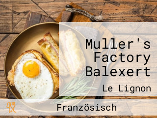 Muller's Factory Balexert