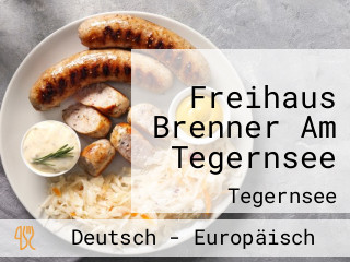 Freihaus Brenner Am Tegernsee